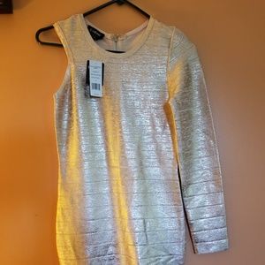 BRAND NEW BEBE PARTY DRESS